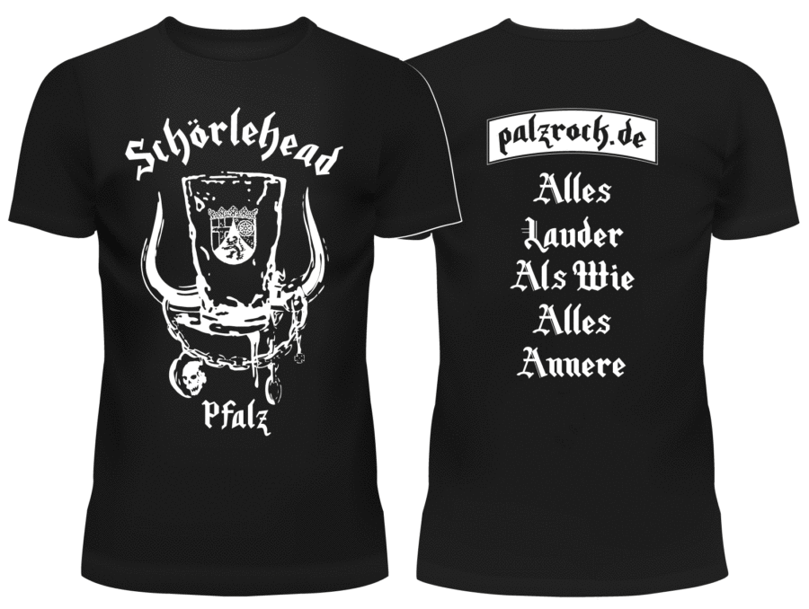 T-Shirt Schörlehead schwarz