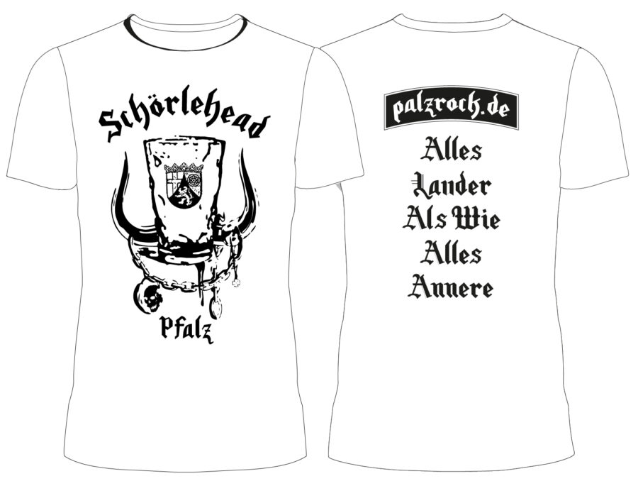 T-Shirt Schörlehead weiss
